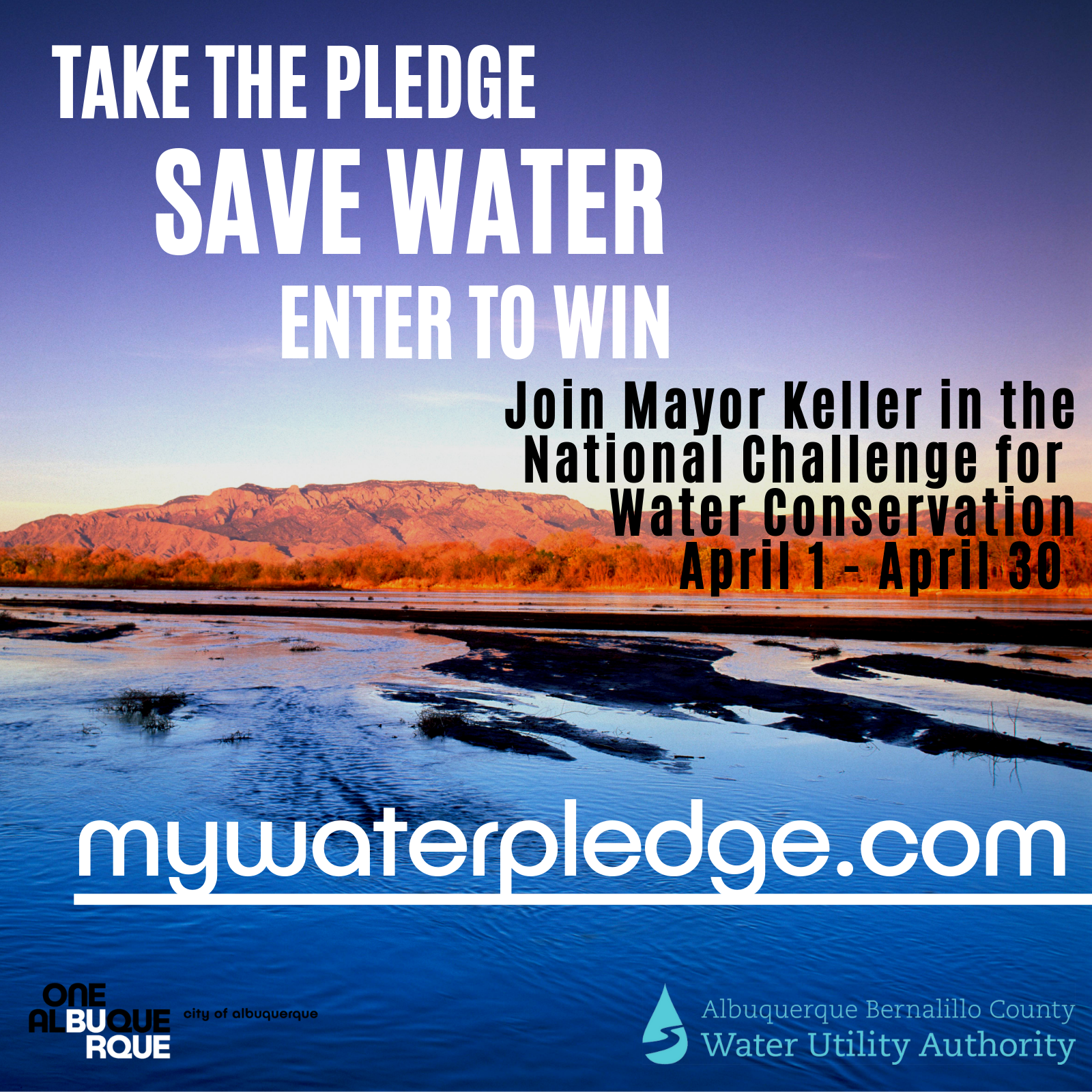 On World Water Day, Mayor, Water Authority Challenge ABQ to Commit to Water Conservation — City